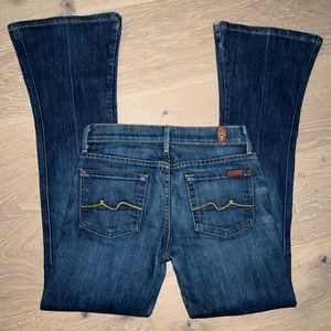 7 For All Man Kind Kaylie Boot Cut Jeans